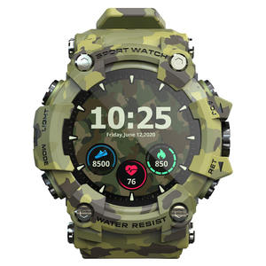 2021 nuevo listado <span class=keywords><strong>Attack</strong></span> 1,28 pulgadas pantalla táctil completa Smartwatch relojes deportivos inteligentes hombres Diy reloj deportivo impermeable - Product Image 1
