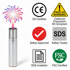 Cannone <span class=keywords><strong>Sparacoriandoli</strong></span> Popolare da 100 cm con Coriandoli di Carta a Pressione d'Aria per Feste, Discoteche e Celebrazioni Nuziali - Product Image 6