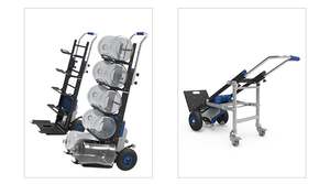 Carretilla plegable para subir escaleras, aparato para escalar <span class=keywords><strong>Dolly</strong></span>, escalador eléctrico Ce An Cart, carro de mano, camión eléctrico, escaleras para subir - Product Image 4