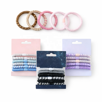 Chouchous élastiques de haute qualité pour femmes et filles Attaches de cheveux minimalistes en plusieurs couleurs Accessoires de cheveux décontractés