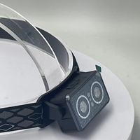 Lampe frontale LED HD rechargeable JF avec détecteur de mouvement, lumière puissante, portable, pour camping, randonnée, pêche, usine