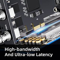 Tarjeta de Captura de Video Interna PCIe UC3520S de Alto Rendimiento, 2 Canales, 3G-SDI, 1080p, 60fps, para Transmisión en Vivo con VMix OBS Studio