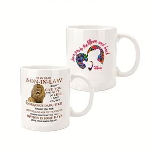 <b>Mother</b> Father <b>Day</b> Magic <b>Mug</b> 11Oz Temperature Activated Blank Ceramic for Sublimation Custom Logo - Product Image 4
