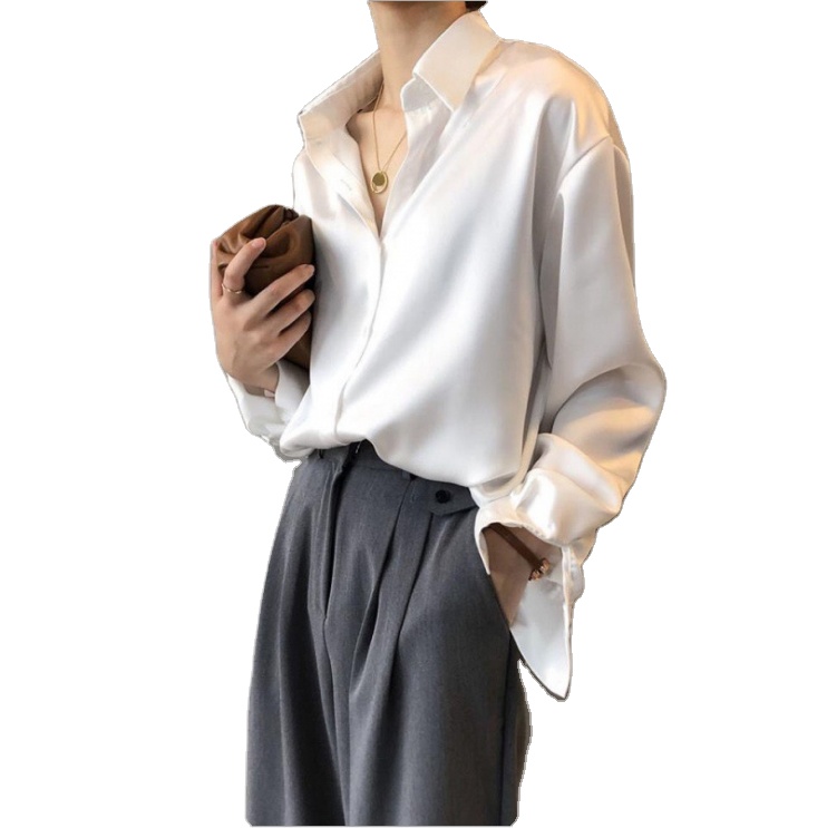 camisas de seda mujer