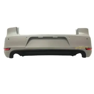 Parachoques Trasero Compatible con <span class=keywords><strong>VW</strong></span> <span class=keywords><strong>Golf</strong></span> <span class=keywords><strong>VI</strong></span> 6 Hatchback Coupé (2008-2013) Estilo GTI 5K6807417H - Product Image 6