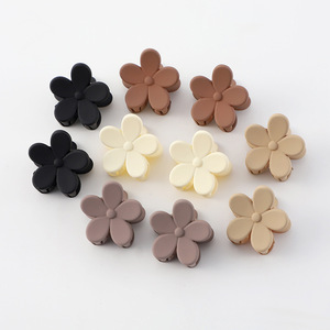 Pinzas de Pelo con Forma de Flor, Pinza de Plástico para el Cabello para Niños, Uso Diario, Verano 2024, Origen Yiwu - Product Image 1