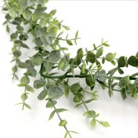 Ventes directes d'usine vert de haute qualité 1.8m gros Faux plastique artificiel plantes de verdure vigne