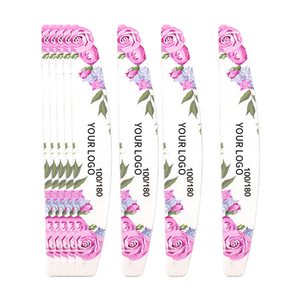 Lima <span class=keywords><strong>de</strong></span> <span class=keywords><strong>uñas</strong></span> desechable <span class=keywords><strong>de</strong></span> doble cara <span class=keywords><strong>de</strong></span> grano 100/180 disponible, papel <span class=keywords><strong>de</strong></span> lija japonés, Grado Profesional <span class=keywords><strong>para</strong></span> <span class=keywords><strong>uñas</strong></span> acrílicas y naturales - Product Image 1