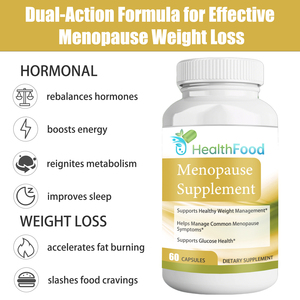 Private Label Menopause <b>Supplement</b> Capsules with Green Tea Leaf Extract Helps Manage Common Menopause Symptoms Capsules - Product Image 3
