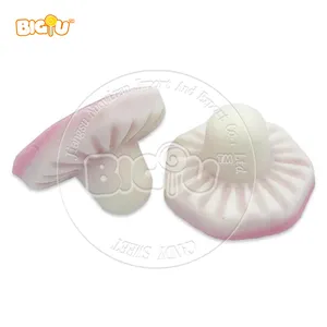 Wholesale Customized Monster Fruit Flavored Sweet Gummies Mushroom Shaped Gummy candy sweets