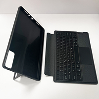 Nueva Funda con Teclado Inalámbrico Dividido para Xiaomi Redmi Pad SE 11 Pulgadas 2023, Cubierta Inteligente con Carga Tipo-C Desmontable