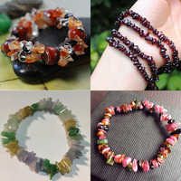 Perles de coquillages multicolores et gravier poli Zhubi |   Matériaux de bijoux DIY de style plage énergétique de yoga transfrontalier en gros