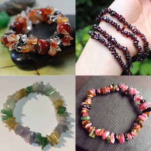 Perles de coquillages multicolores et gravier poli Zhubi |   Matériaux de <span class=keywords><strong>bijoux</strong></span> DIY de style plage énergétique de yoga transfrontalier en gros - Product Image 6