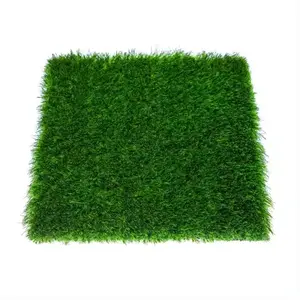 Karpet sintetis tahan lama untuk lapangan rumput sintetis dan Golf rumput sepak bola luar ruangan