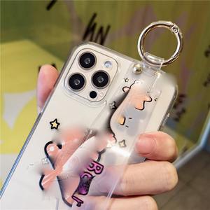 Funda de teléfono móvil con correa para móvil, modelos personalizados de oso dinosaurio, para iPhone 12, 13, 14, Samsung <span class=keywords><strong>Xcover5</strong></span>, A23, Oppo Vivo - Product Image 5