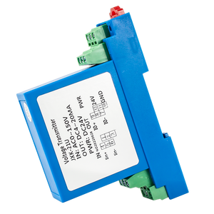 Bộ chuyển đổi điện áp AC/DC 0-100V 0-500V 0-1000V Bộ chuyển đổi điện áp 4-20MA 0-20MA 0-10V 0-5V 1-5V 35mm <span class=keywords><strong>DIN</strong></span> <span class=keywords><strong>Rail</strong></span> cảm biến điện áp - Product Image 1