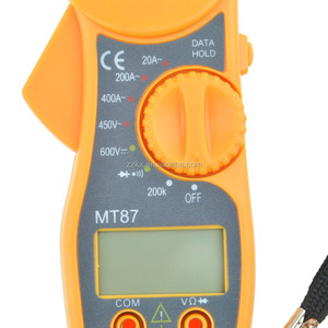 Multímetro Digital MT87, Herramienta de Prueba de Corriente y Voltaje CA, Pinza Amperimétrica de Bolsillo de Tamaño Pequeño - Product Image 3