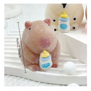Jouet anti-stress en TPR souple à montée lente en forme de capybara, directement de l'usine chinoise, pour enfants de 8 ans et plus, idéal pour les fêtes - Product Image 2