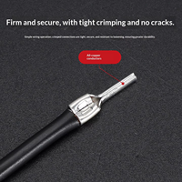 Borne à aiguille PTNB en laiton étamé avec broche de 10 mm, cosses de borne de type broche pour câblage de contrôle électrique