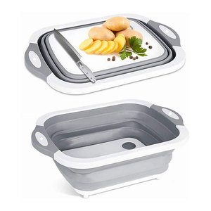 SWT Évier de camping Seul lavabo avec robinet Acier inoxydable 85670