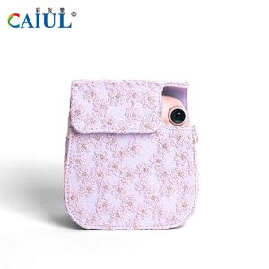 Fournisseur en gros – Sac de protection souple et élégant <span class=keywords><strong>pour</strong></span> <span class=keywords><strong>appareil</strong></span> <span class=keywords><strong>photo</strong></span> <span class=keywords><strong>Instax</strong></span> <span class=keywords><strong>Mini</strong></span> 12/<span class=keywords><strong>11</strong></span>/9, motif floral, avec bandoulière, étui de protection croisé - Product Image 4