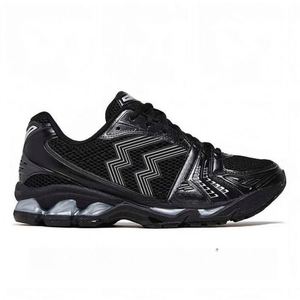 Zapatillas de Running de Diseño 2160, Zapatillas de Plataforma 1130 para Hombre y Mujer, GT Outdoor K14, Negras, Plateadas, con Cordones, Entresuela de EVA, Suela Artificial - Product Image 4