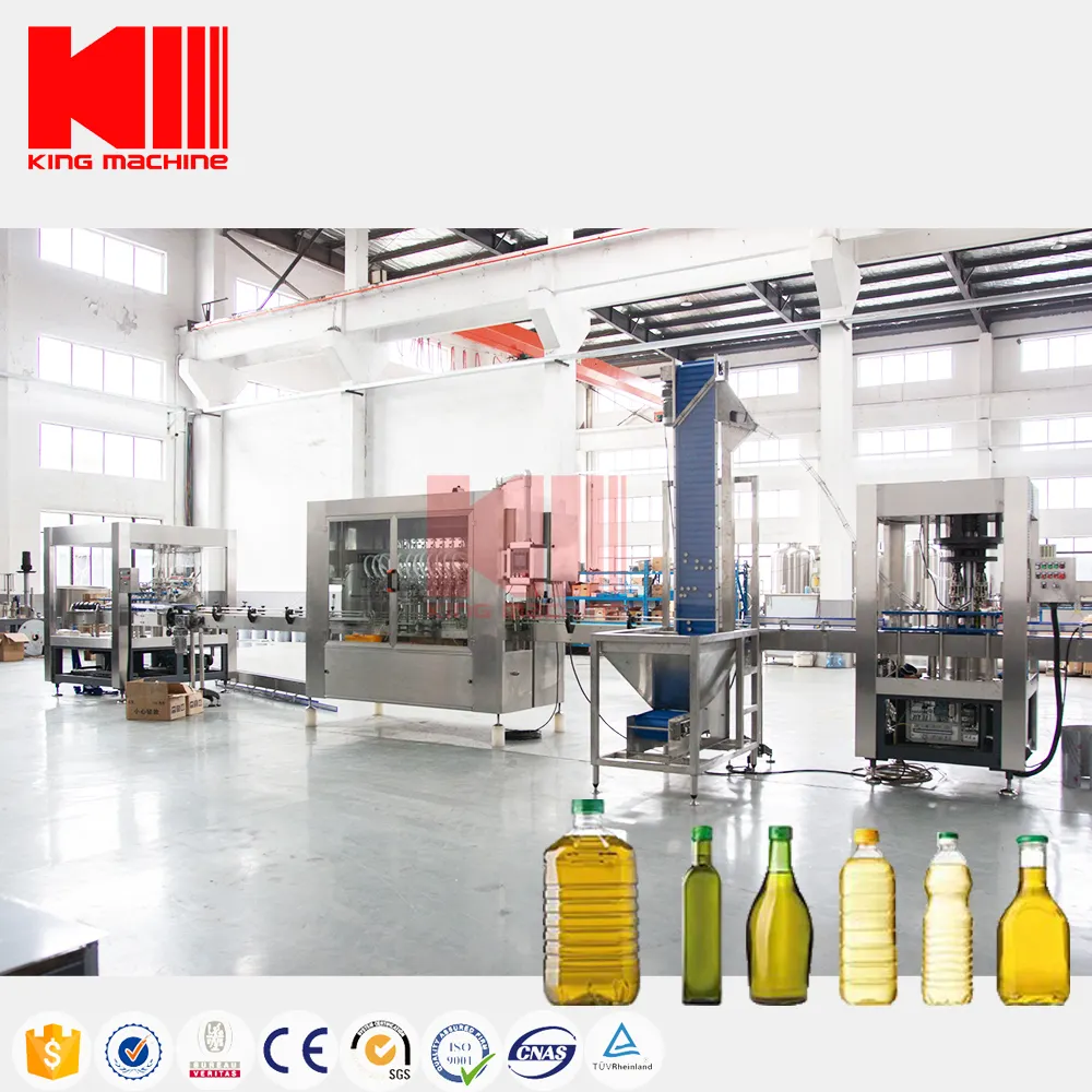 King Machine cooking oil sun flower oil filling machine