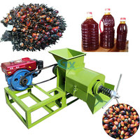 Auto Mini Palm Olie Maken Persmachine Plantaardige Productie Lijn