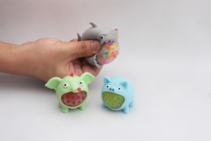 Jouets <span class=keywords><strong>anti</strong></span>-<span class=keywords><strong>stress</strong></span> XTQ en TPR écologique, en forme d'animaux, multicolores, à presser, vente en gros - Product Image 2