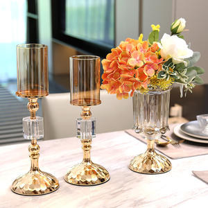 Nuevo Candelabro de Cristal Simple para Decoración del Hogar, Cena Romántica a la Luz de las Velas - Product Image 2