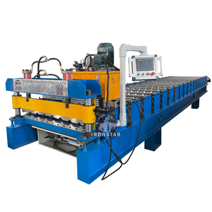 เครื่องรีดแผ่นเหล็กลูกฟูก R101 สำหรับเม็กซิโก สำหรับงานก่อสร้างหลังคา - Product Image 1