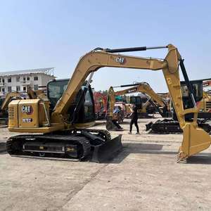 รถขุดมือสอง Caterpillar Cat307e 306 7 ตัน ปี 2023 ได้รับการรับรองมาตรฐาน CE เครื่องยนต์และปั๊มผ่านการทดสอบและตรวจสอบ สภาพดีเยี่ยม - Product Image 2