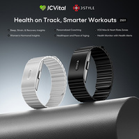 JCVital 2501 SDK APL OEM ODM Pulsera Inteligente Médica con Análisis de Recuperación, Entrenador IA y Análisis de Salud