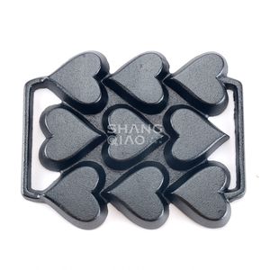 9 Mallen Gietijzeren Hartvormige Eipan Gesmolten Glazen Hartvormen Hartvormige Cakevormen - Product Image 2