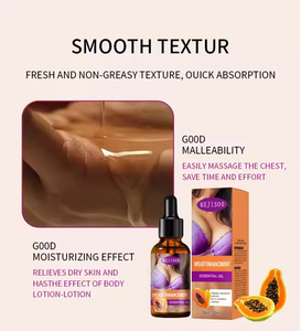 Etiqueta privada, hierbas orgánicas naturales, apriete rápido, reafirmante, potenciador de estiramiento, aceite de aumento de pecho natural grande para mujer - Product Image 4