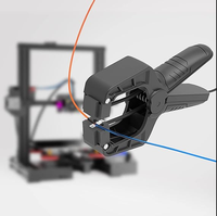 Conector de filamento de impresora 3D de 1,75mm, herramienta de soldador, enchufe Universal (EU/US/UK/AU) para empalme de filamento PLA/ABS/PETG
