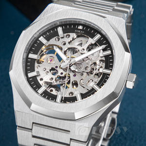 Reloj mecánico deportivo de lujo para hombre, esfera de cristal de zafiro de acero inoxidable de 42mm, banda de 20mm, reloj oculto resistente al agua 100BAR - Product Image 2