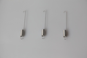 高档定制双钩线圈自由扭转气体延伸不锈钢和碳钢螺旋和圆柱样式 - Product Image 5