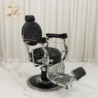Fauteuil de Barbier Robuste Style Européen Multifonctionnel Inclinable pour Salon de Coiffure et Esthétique – Vente en Gros