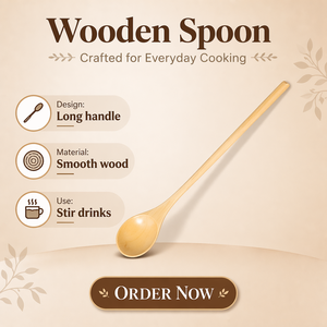 Cuillère en bois de Nanmu de style japonais en gros, petite cuillère à café, cuillère à miel en bois naturel pour bocaux et tasses - Product Image 3