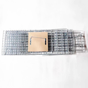 Grand Animal sauvage raton laveur piège vivant lapin chien <span class=keywords><strong>renard</strong></span> chat Cage humaine Animal piège - Product Image 2