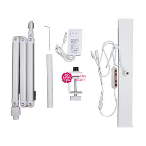 Yicheng belleza venta al por mayor escritorio relleno luz <span class=keywords><strong>plegable</strong></span> luz fría salón de belleza manicura <span class=keywords><strong>mesa</strong></span> de estudio luz con precio barato - Product Image 6