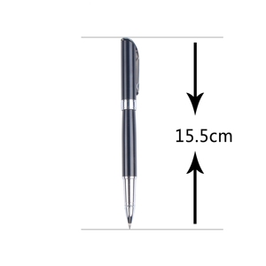 Bolígrafo de Metal Negro con Logotipo Personalizado, Diseño Empresarial, Ancho de Escritura de 1.0 mm, Ideal para Regalos - Product Image 2