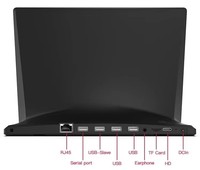 Tablet PC Sistem POS Android OEM 10.1 inci Layar Sentuh Rockchip Quad Core dengan POE, NFC, Wi-Fi, RJ45, 4G, 3G, GSM, dan Kios Umpan Balik Pelanggan
