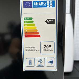 מיני בר מקרר יחיד דלת 108L מקרר ביתי ומלון להשתמש קירור והקפאה BCD-108 שחור צבע + + + כיתה - Product Image 5