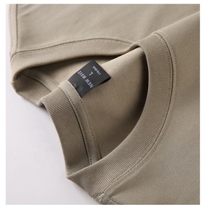 T-Shirt Oversize in Cotone di Alta Qualità Personalizzata |   T-shirt Streetwear da Uomo con Spalle Cadenti, Pesante, Liscia e Personalizzabile con <span class=keywords><strong>Stampa</strong></span> - Product Image 6