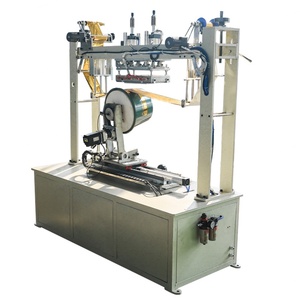 Machine automatique de marquage à chaud à feuille de bronzage cylindrique PLC Servo pour seaux en plastique PP PE, imprimante d'étiquettes à transfert thermique, marque KC - Product Image 6