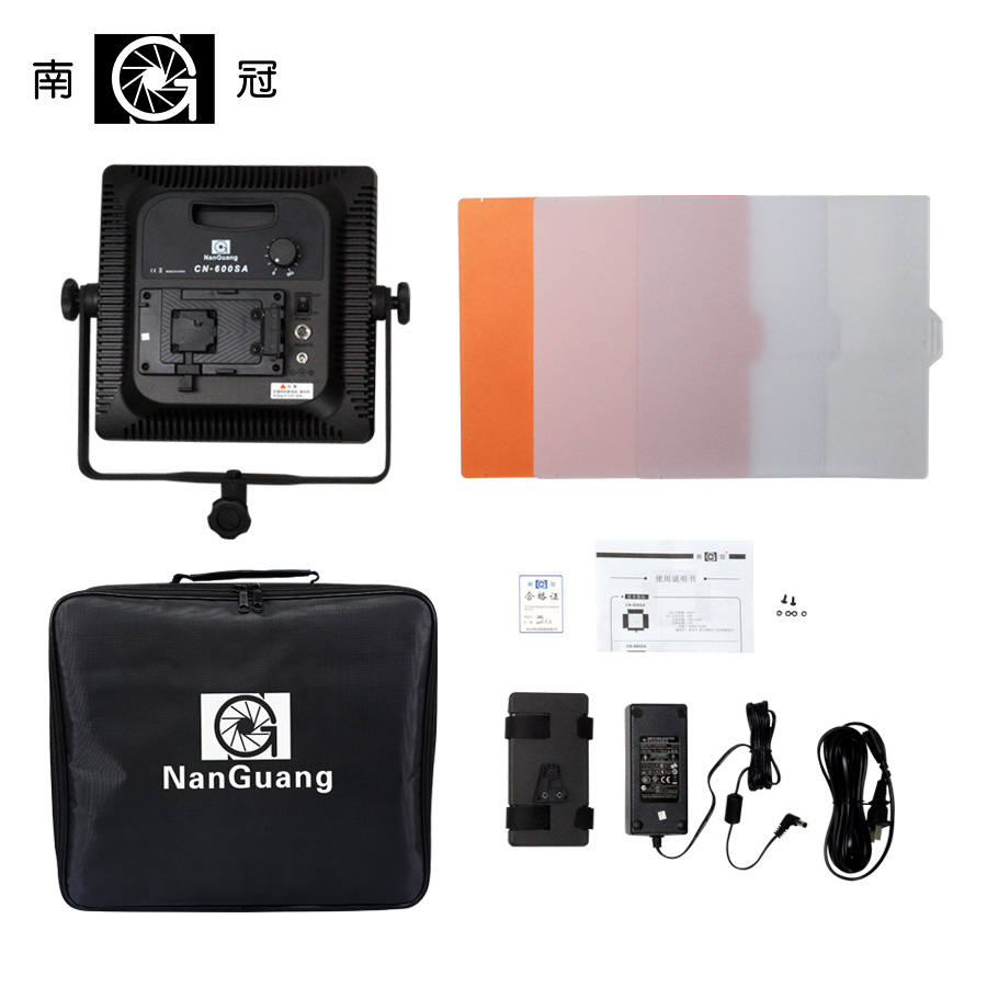 Nanguang CN-600SA LED Studio Panel Light with Dimming Control