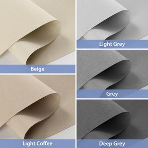 Stores enrouleurs ZSTARR avec tissu double face <span class=keywords><strong>beige</strong></span> en <span class=keywords><strong>lin</strong></span>, système à ressort, stores enrouleurs d'intérieur - Product Image 5