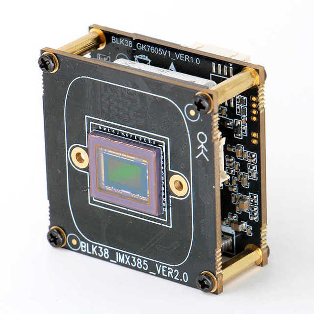 Double Ip Camera Board Module Cctv 2.0Mp 30Fps 1/1.8" For Sony Imx385+Gk7605V100 Optional Cvbs Video Resolution 2688 1520